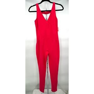 Free People Movement Electric Sunset Pink Sleeveless Jumpsuit NWT Small
